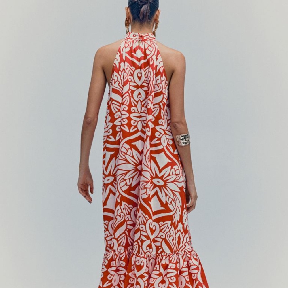 H&M  voluminous Maxi Dress new with tags - Picture 3 of 15